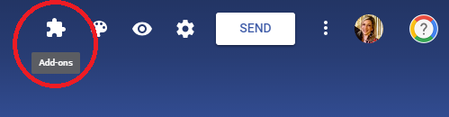 google forms add-ons puzzle piece 
